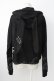 画像2: Candy Stripper / GRAFFITI PRINT HOODIE  黒Ｘ白 T-25-12-21-016-PU-TO-SA-ZT (2)