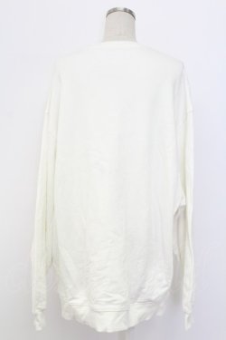 画像2: Candy Stripper / BETWEEN ME AND YOU SWEAT ONE-PIECE ワンピース  白Ｘ黒 T-25-12-21-002-PU-TO-SA-ZT