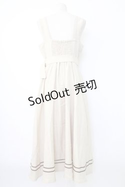 画像2: Kurumi Collaboration / マリンアカデミアジャンパースカート L ベージュ T-25-12-21-024-0-OP-SA-ZT