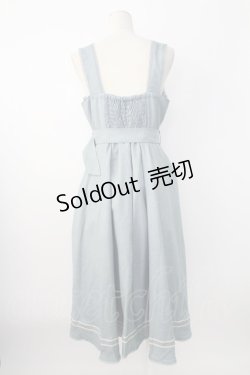 画像2: Kurumi Collaboration / マリンアカデミアジャンパースカート L サックス T-25-12-21-025-0-OP-SA-ZT