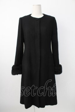 画像3: Jane Marple / ケープ付きコート  黒 T-25-12-21-029-JM-CO-SA-ZT