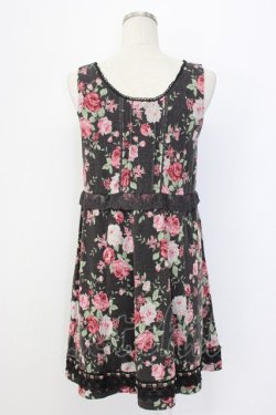 画像2: axes femme / ジャンドレレイヤード風チュニック M クロ T-25-12-22-023-AX-OP-SA-ZT