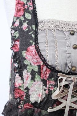 画像4: axes femme / ジャンドレレイヤード風チュニック M クロ T-25-12-22-023-AX-OP-SA-ZT