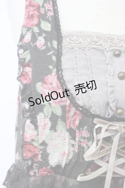 画像4: axes femme / ジャンドレレイヤード風チュニック M クロ T-25-12-22-023-AX-OP-SA-ZT530