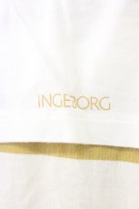 画像3: INGEBORG / セーラー襟ボーダー長袖Tシャツ  イエローストライプ T-25-12-22-003-LO-TS-SA-ZT530 (3)
