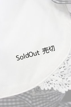 画像6: BABY,THE STARS SHINE BRIGHT / うさくみゃちゃんのLovely Cafeジャンパースカート  黒Ｘ白 T-25-12-22-030-BA-OP-SA-ZT