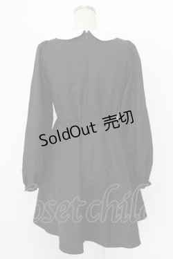 画像2: Honey Cinnamon / 2022年福袋ワンピース  黒Ｘ白 T-25-12-22-031-LO-OP-SA-ZT530