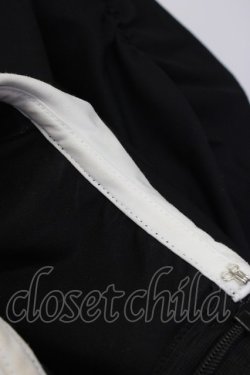 画像6: Honey Cinnamon / 丸襟ワンピース  黒Ｘ白 T-25-12-22-032-LO-OP-SA-ZT