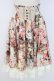 画像1: Ozz oneste / 気球柄スカート  ベージュ T-25-12-22-035-OO-SK-SA-ZT (1)
