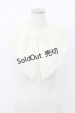 画像1: axes femme / レースつけ襟  アイボリー T-25-12-22-042-AX-ZA-SA-ZT450