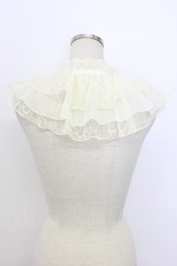 画像2: axes femme / レースつけ襟  アイボリー T-25-12-22-042-AX-ZA-SA-ZT