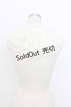 画像2: axes femme / レースつけ襟  アイボリー T-25-12-22-042-AX-ZA-SA-ZT450