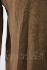 画像3: INGEBORG / セーラー襟Tシャツ  ブラウン T-25-12-22-007-LO-TS-SA-ZT530 (3)