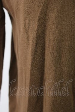 画像3: INGEBORG / セーラー襟Tシャツ  ブラウン T-25-12-22-007-LO-TS-SA-ZT
