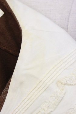 画像6: INGEBORG / セーラー襟Tシャツ  ブラウン T-25-12-22-007-LO-TS-SA-ZT