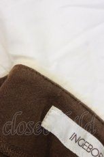 画像8: INGEBORG / セーラー襟Tシャツ  ブラウン T-25-12-22-007-LO-TS-SA-ZT530 (8)