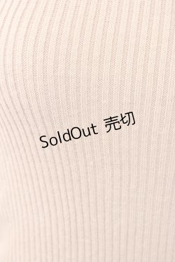 画像5: axes femme / ビジューボトルネックリブプルオーバー M ピンク T-25-12-22-009-AX-TO-SA-ZT