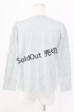 画像2: WONDERFUL WORLD / スミレ小花総柄カットソー  ブルー T-25-12-22-012-LO-TO-SA-ZT530