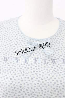 画像3: WONDERFUL WORLD / スミレ小花総柄カットソー  ブルー T-25-12-22-012-LO-TO-SA-ZT530