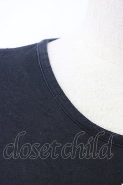 画像4: INGEBORG / フラワープリント長袖Tシャツ  ブラック T-25-12-22-016-LO-TS-SA-ZT