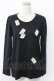 画像1: INGEBORG / ロゴワッペン付き長袖Tシャツ  ブラック T-25-12-22-017-LO-TS-SA-ZT (1)