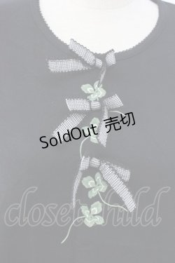 画像3: WONDERFUL WORLD / リボン&クローバTシャツ  ブラック T-25-12-22-018-LO-TS-SA-ZT530