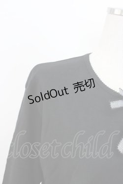 画像4: WONDERFUL WORLD / リボン&クローバTシャツ  ブラック T-25-12-22-018-LO-TS-SA-ZT530