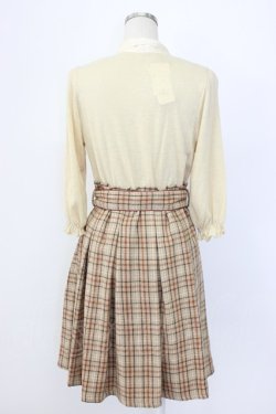 画像2: axes femme / カットソードッキングOP M ベージュ T-25-12-22-020-AX-OP-SA-ZT