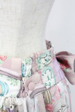 画像3: axes femme kawaii / ティティ×ベアファミリースカート  ピンク T-25-12-25-022-AX-SK-SA-ZT