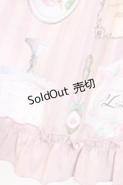 画像4: axes femme Kawaii / ティティ×ベアファミリースカート  ピンク T-25-12-25-022-AX-SK-SA-ZH