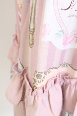 画像5: axes femme kawaii / ティティ×ベアファミリースカート  ピンク T-25-12-25-022-AX-SK-SA-ZT