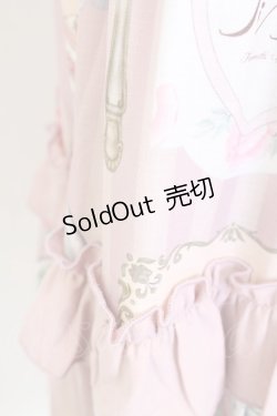 画像5: axes femme Kawaii / ティティ×ベアファミリースカート  ピンク T-25-12-25-022-AX-SK-SA-ZH