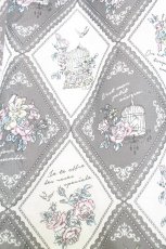 画像5: axes femme / アーガイル裾フリルスカート M グレー T-25-12-25-026-AX-SK-SA-ZT436 (5)