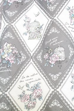 画像5: axes femme / アーガイル裾フリルスカート M グレー T-25-12-25-026-AX-SK-SA-ZT