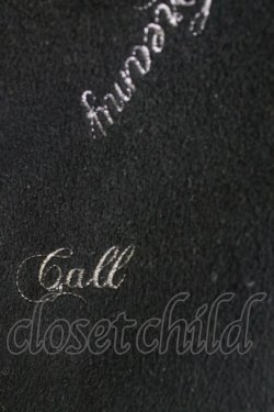 画像6: axes femme / 刺繍&編み上げスカート M ブラック T-25-12-25-029-AX-SK-SA-ZT