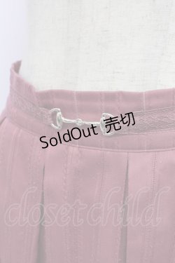 画像3: axes femme / カラミストライプキュロット  ピンク T-25-12-25-033-AX-PA-SA-ZT