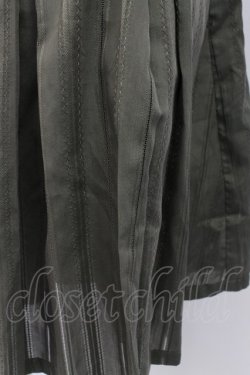 画像4: axes femme / カラミストライプキュロット  カーキ T-25-12-25-034-AX-PA-SA-ZT