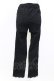 画像2: axes femme / 裾レースストレッチパンツ M 黒 T-25-12-25-036-AX-PA-SA-ZT (2)