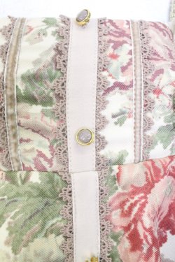 画像4: axes femme / ゴブラン柄チュニック  ブラウン T-25-12-25-008-AX-OP-SA-ZT