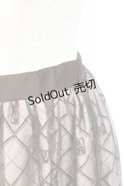 画像3: axes femme POETIQUE / チュール重ねねこ柄スカート M ピンク T-25-12-25-019-AX-SK-SA-ZT430