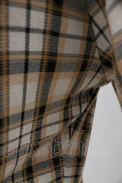 画像3: Candy Stripper / チェックゴムウエストパンツ 2 ベージュ T-25-12-26-025-PU-PA-SA-ZT