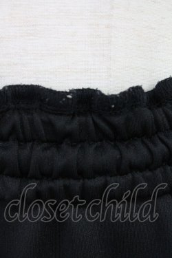 画像4: Candy Stripper / SUYA SUYA PANDA JERSEY パンツ 2 ブラック T-25-12-26-029-PU-CO-SA-ZT