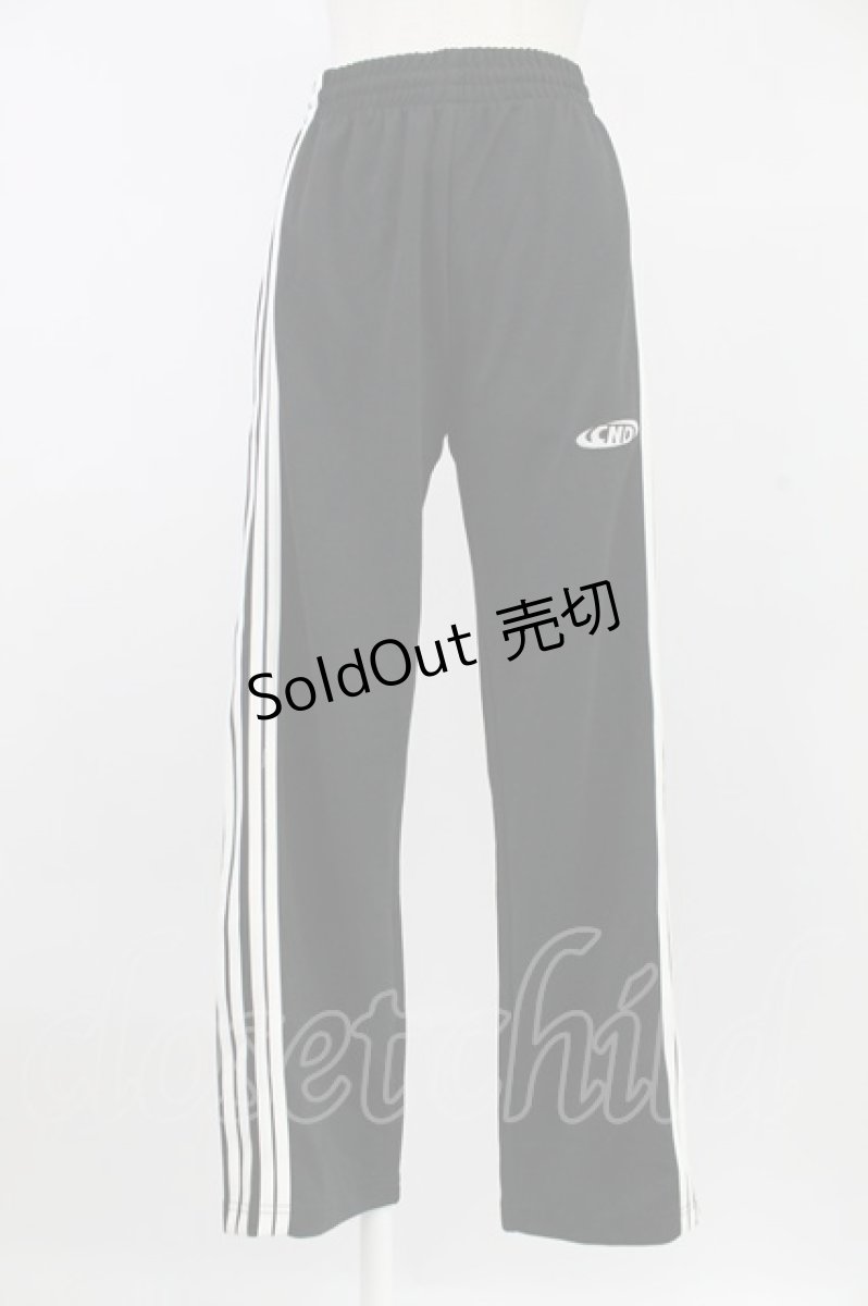 画像1: Candy Stripper / CND TRACK PANTS 2 ブラック T-25-12-26-030-PU-PA-SA-ZT341 (1)