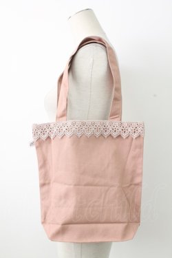 画像2: axes femme / ガーリーフレンチトートバッグ  ピンク T-25-12-26-037-AX-BG-SA-ZT