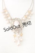 axes femme / グランドパールネックレス  アワピンク T-25-12-26-039-AX-AC-SA-ZT