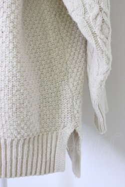 画像4: axes femme / 襟元パールニット M ベージュ T-25-12-26-007-AX-TO-SA-ZT