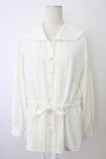INGEBORG / ショーゼットセーラーカラーブラウス  アイボリー T-25-12-26-002-LO-BL-SA-ZT