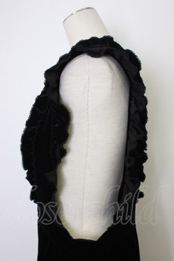 画像4: PINK HOUSE / スノーベロアジャンパースカート  黒 T-25-12-26-015-LO-OP-SA-ZT