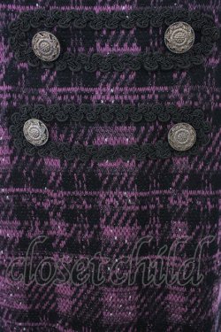 画像4: axes femme / ナポレオンチェックジャンパースカート  ピンクＸ黒 T-25-12-26-016-AX-OP-SA-ZT