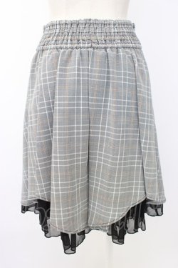 画像2: axes femme POETIQUE / レースアップイレヘムスカート M ブラック T-25-12-26-017-AX-SK-SA-ZT